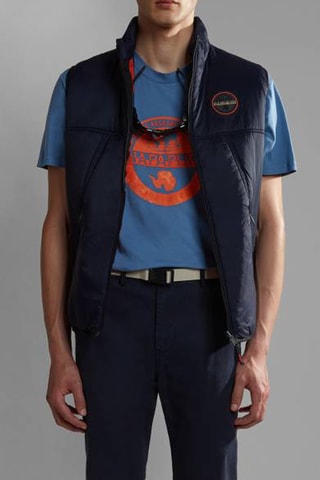 T-shirt Bollo - Blauw - Napapijri
