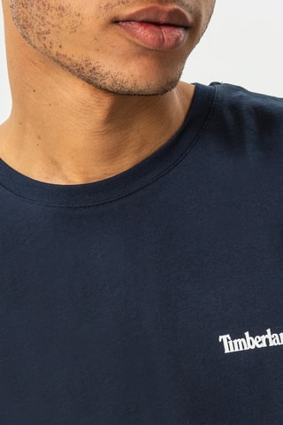 T-shirt Small logo - Marineblauw - Timberland