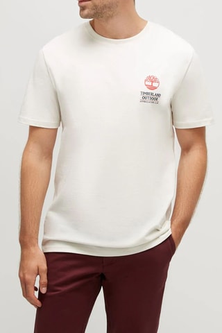 T-shirt - Wit - Timberland