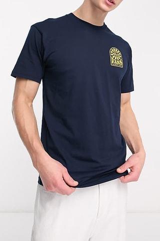 T-shirt Beauty Within - Marineblauw - Vans