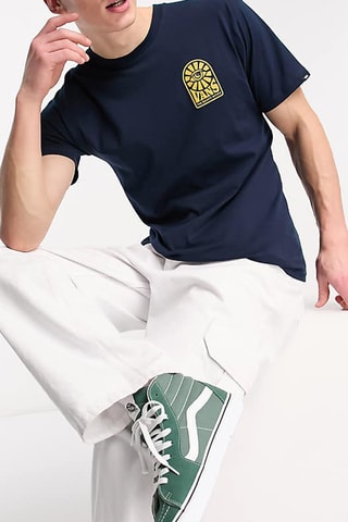 T-shirt Beauty Within - Marineblauw - Vans