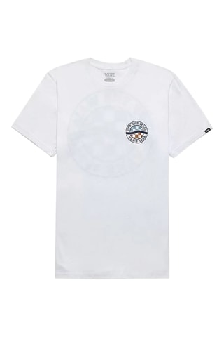 T-shirt Worldwide - Wit - Vans