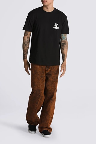 T-shirt Sketchy friend - Zwart - Vans