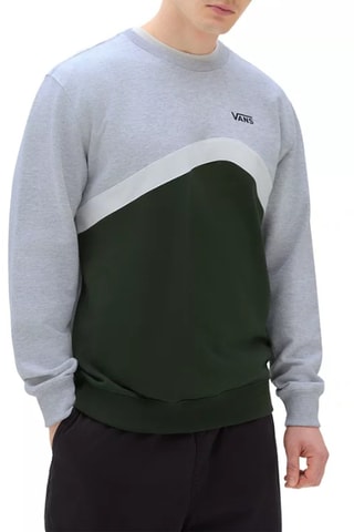 Sweater Side Stripe Block - Gemêleerd Grijs - Vans