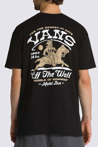 T-shirt Middle Of Nowhere - Zwart - Vans