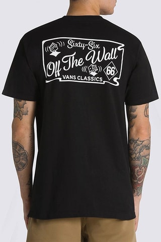 T-shirt Sixty Sixers - Zwart - Vans