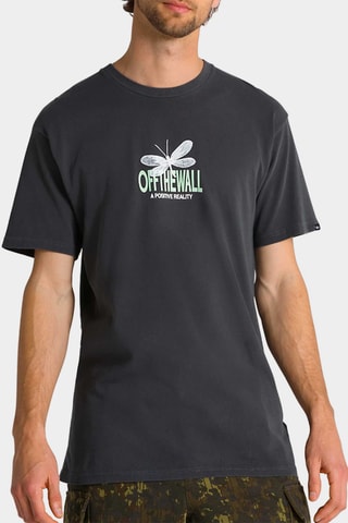 T-shirt Wildflower - Donkergrijs - Vans