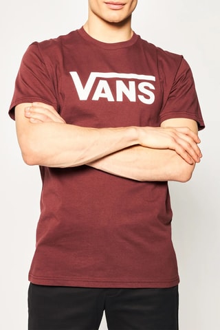 T-shirt Classic - Bordeauxrood - Vans