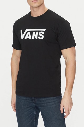 T-shirt Classic Logo - Zwart - Vans