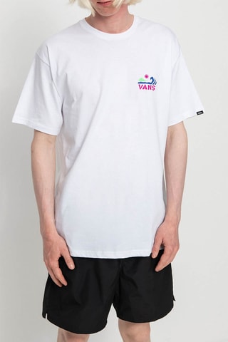 T-shirt Ashore - Wit - Vans