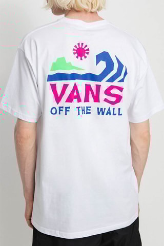T-shirt Ashore - Wit - Vans