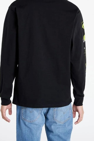T-shirt Space Greetings - Zwart - Vans