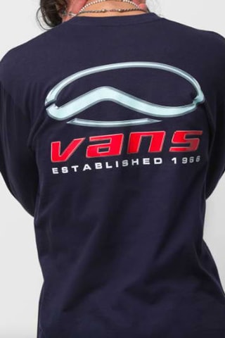 T-shirt Chromatic - Marineblauw - Vans