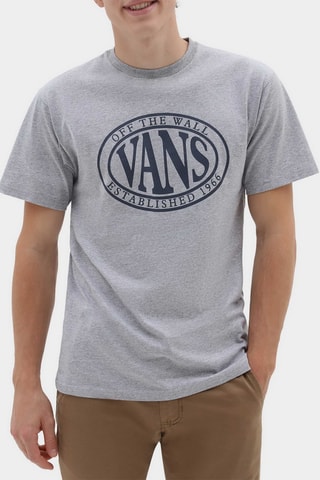 T-shirt - Gemêleerd Lichtgrijs - Vans