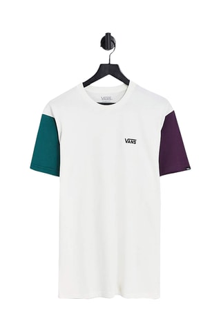 T-shirt Opposite - Wit - Vans
