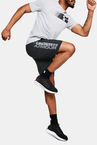 Trainingshort Woven Wordmark - Zwart - Under Armour