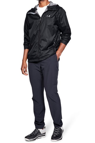 Regenjas met Capuchon Forefront - Zwart - Under Armour