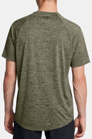 Trainingsshirt Tech 2.0 - Gemêleerd Kaki Under Armour