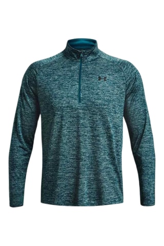 Trainingsshirt Tech 2.0 - Gemêleerd Donkergroen - Under Armour
