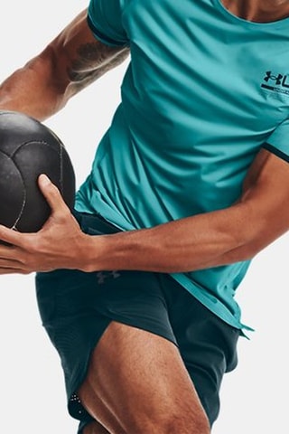 Trainingsshort Stretch - Donkergroen Under Armour