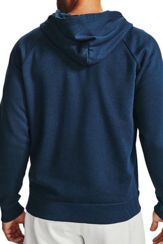 Fleece Trainingsweater Rival - Marineblauw - Under Armour