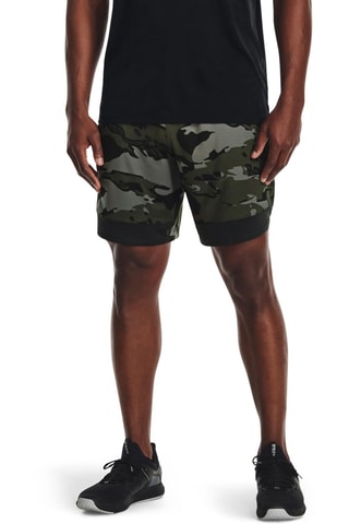 Trainingsshort Stretch - Donkergroen Under Armour
