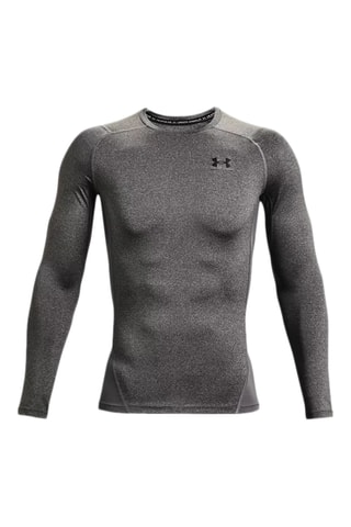 Compressieshirt - Gemêleerd Donkergrijs - Under Armour