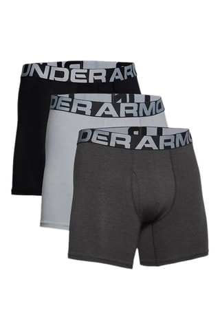 3 Boxers Charged - Zwart en Grijs - Under Armour