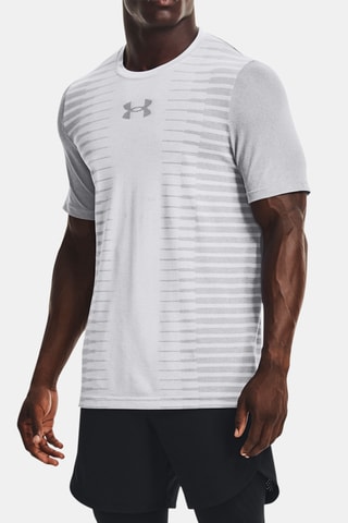T-shirt Seamless - Lichtgrijs - Under Armour