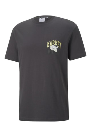 T-shirt relaxed Market - Zwart - Puma