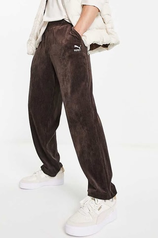 Velours Broek - Bruin - Puma