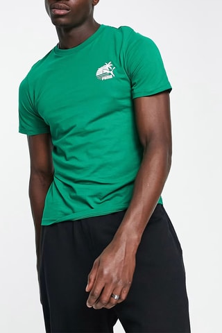 T-shirt - Lichtgroen - Puma