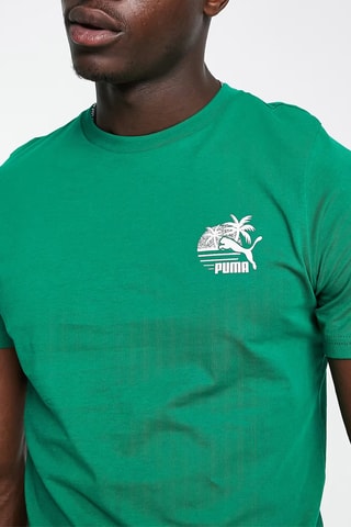 T-shirt - Lichtgroen - Puma