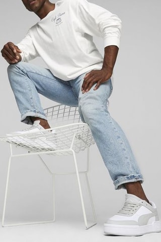 T-shirt Classics Cafe - Wit - Puma