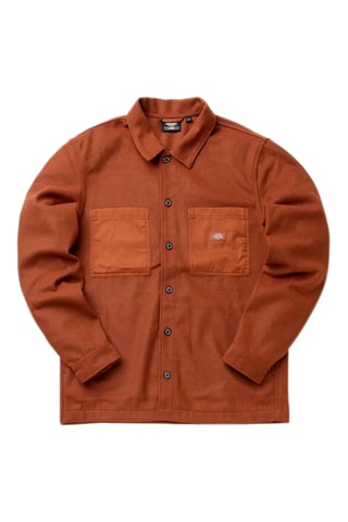 Scheerwollen Overhemd Union - Bruin - Dickies