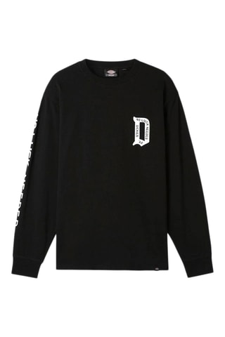 T-shirt Union Springs - Zwart - Dickies