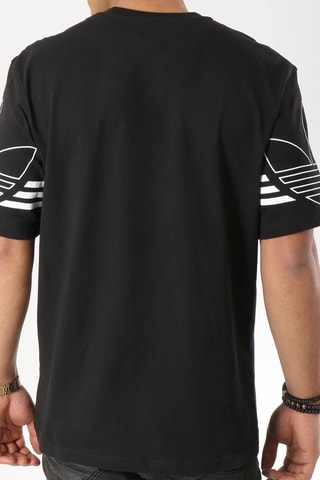 T-shirt Outline Trefoil - Zwart - Adidas