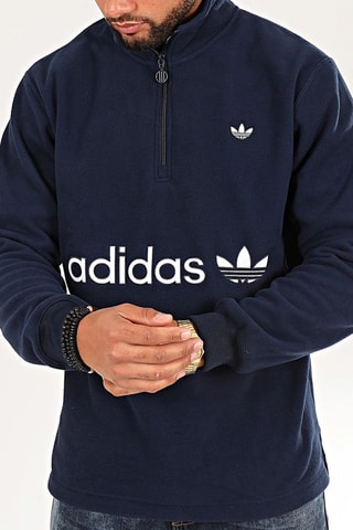 Fleece Sweater Originals - Marineblauw - Adidas