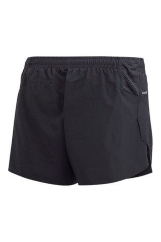 Hardloopshort Saturday split - Zwart - Adidas