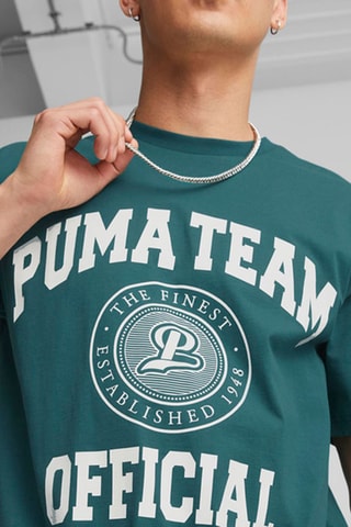 T-shirt Graphic - Smaragdgroen - Puma
