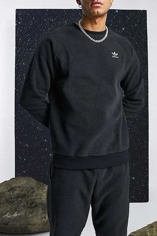 Fleece Sweater Originals - Zwart - Adidas