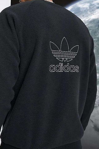 Fleece Sweater Originals - Zwart - Adidas