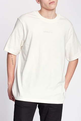 T-shirt Originals Overdyed Premium - Wit - Adidas