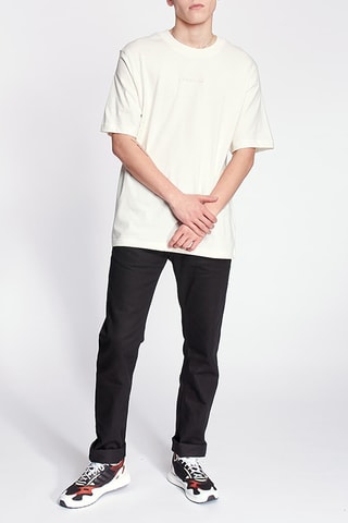 T-shirt Originals Overdyed Premium - Wit - Adidas