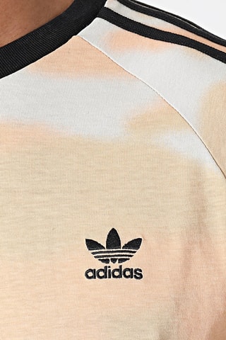 T-shirt tie and dye Originals - Wit en Roze - Adidas
