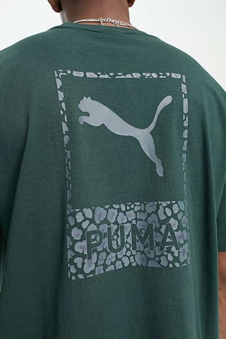 T-shirt safari - Groen - Puma