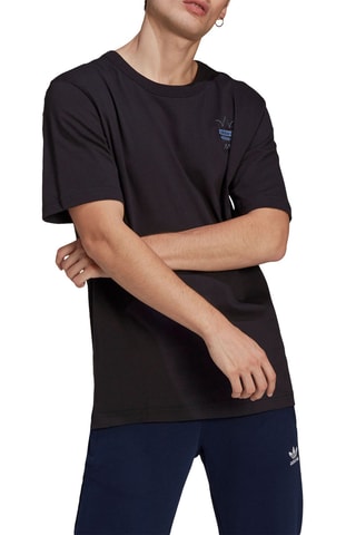 T-shirt Originals abstract - Zwart - Adidas