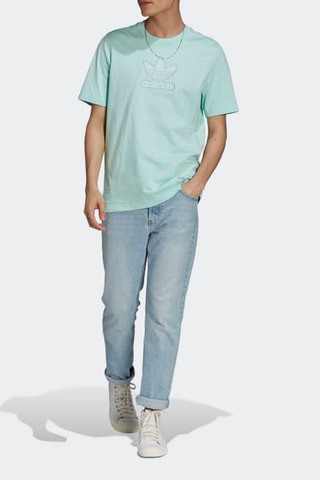T-shirt Trefoil Series - Groen - Adidas