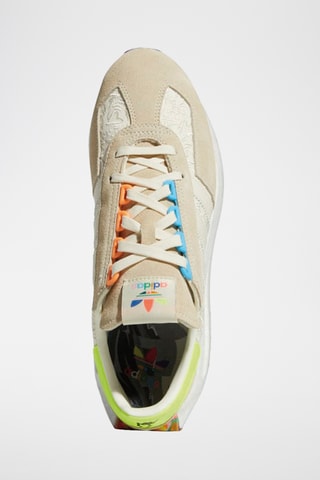 Leren Sneakers Retropy E5 pride - Wit - Adidas