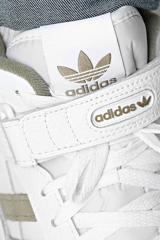 Leren Hoge Sneakers Originals Forum - Wit en Kaki - Adidas